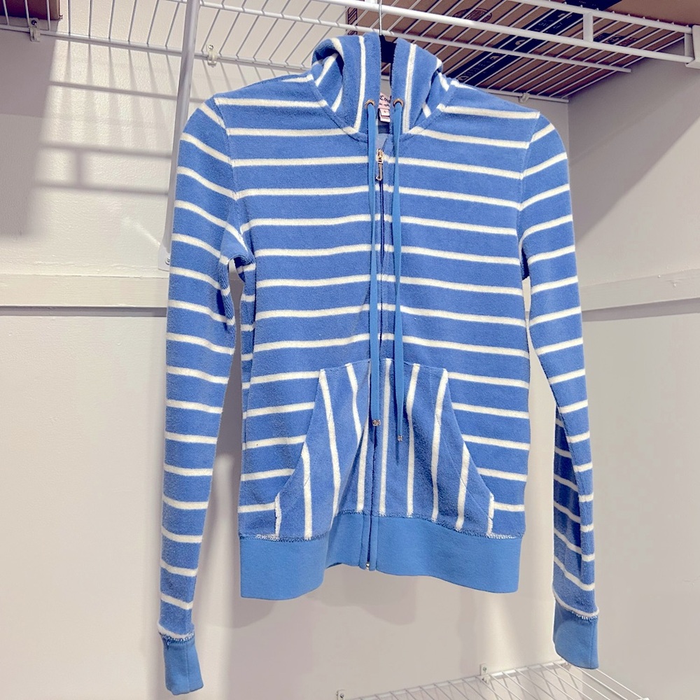 Juicy Couture Women’s Terry Cloth Tracksuit Hoodie - Used Condition